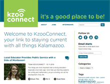 Tablet Screenshot of kzooconnect.com